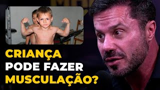 CRIANÇA PODE FAZER MUSCULAÇÃO com RENATO CARIANI  PODCAST do MHM [upl. by Schroth693]