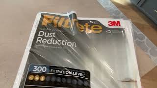 Filtrete 3m air filter [upl. by Fantasia]