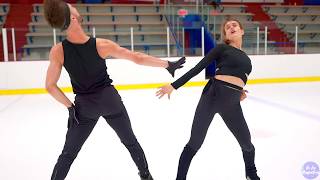 Gabriella Papadakis  Guillaume Cizeron  FAME Rhythm Dance 20192020  OnIcePerspectives [upl. by Idnahk]