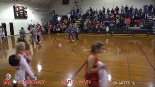 Elsberry Lady Indians v Mark Twain Lady Tigers Varsity Basketball [upl. by Danieu]