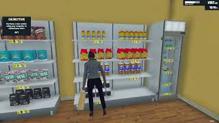 supermarket simulator return to make more money at my shop [upl. by Idihsar]