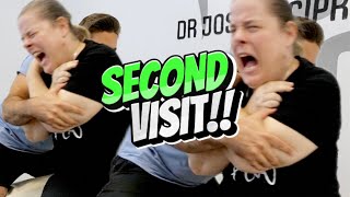 MOST EXTREME Chiropractic Case EVER RECORDED 2nd Visit [upl. by Barabas]