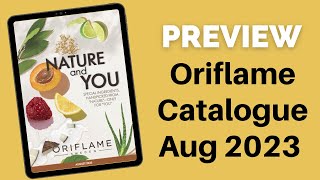 Oriflame Catalogue Preview August 2023 [upl. by Ahsinaj272]