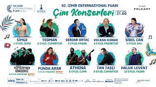 92 İZMİR ENTERNASYONAL FUARI ÇİM KONSERLERİ [upl. by Atilef]