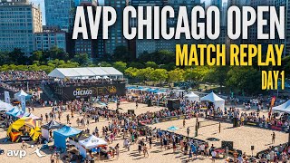 HumanaParedesWilkerson vs RodriguezUrango  2024 AVP Chicago Open  Friday  Court 1 [upl. by Nesta]