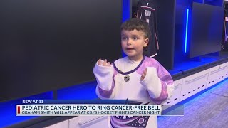 Blue Jackets to honor youth cancer heroes this week [upl. by Kassie959]