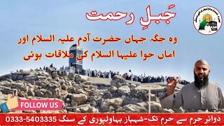 Dua of Jabal e Rehmat  Hazrat Adam Amma Hawa  Mount Of Arfat [upl. by Rooker]