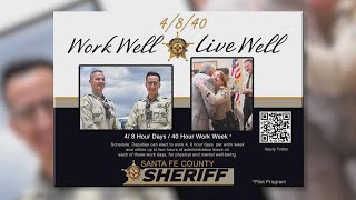 Santa Fe County Sheriff talks about move to 4 day workweek for deputies [upl. by Diver]