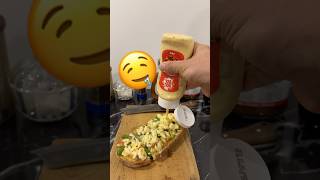 Avocado bread with hamburger sauce food 7eleven asmr cooking shorts eating foodie [upl. by Irama]