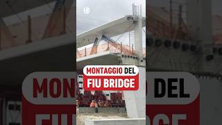 Come era stato posizionato il FIU Bridge  VIDEO COMPLETO👆👆 [upl. by Neelya115]