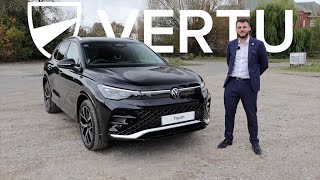 A Car Tour of The Volkswagen Tiguan R Line eHybrid  Vertu Motors [upl. by Eerdua858]