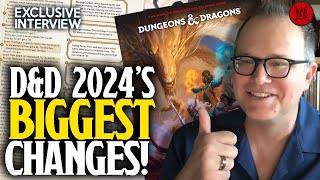 Jeremy Crawford Explains DampD Players Handbook 2024s BIGGEST Changes [upl. by Sussna]