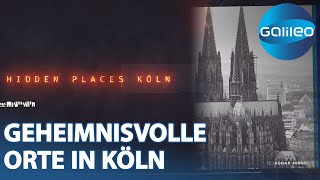 Versteckt und entdeckt Vier geheimnisvolle Orte in Köln  Galileo  ProSieben [upl. by Mann]