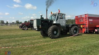 T 150k vs VALTRA T 133  Tractor Show Tractor Drag Race [upl. by Anirehs]