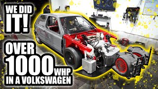 1000WHP Volkswagen GTI We did it [upl. by Anomis309]