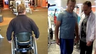 NeuroPhysics Training and Rehabilitation  Paralyzed Man Walks After 25 Years [upl. by Sampson557]