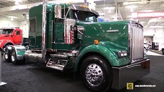 2016 Kenworth W900L Glider 72quot Sleeper Truck  Exterior and Cabin Walkaround  2016 Truckworld [upl. by Feirahs915]