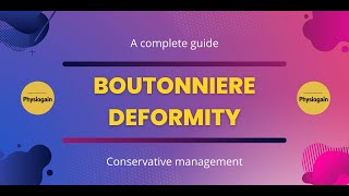 Boutonniere deformity  Everything you need to know  A complete guide [upl. by Aiceila]