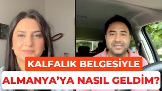 Kalfalık belgesiyle Almanca bilmeden Almanyaya gelmek [upl. by Ettevram827]