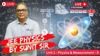 JEE Physics  Unit 1  Physics amp Measurement  5  DIMENSIONAL ANALYSIS  By Sunit Sir [upl. by Eehc]