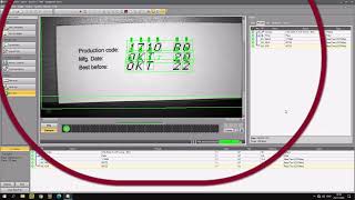 OCR Inspection COGNEX [upl. by Llewol991]