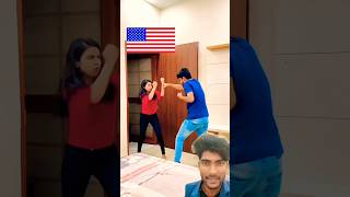 funny comedy challenge couple priyalkukreja smartitems [upl. by Delmer]