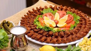 Çiğ köfte nasıl yapılır  Hakiki Urfa çiğ köftesi  çiğ köfte tarifi  yemek tarifleri [upl. by Atikam850]