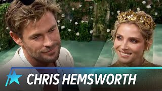 Met Gala 2024 Chris Hemsworth FANNING OUT Over Wife Elsa Pataky [upl. by Shelley]