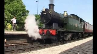 NNR Steam Train GWR 52XX 56XX 29th June 2013 [upl. by Barabas]