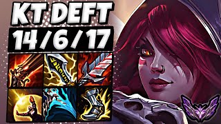 Xayah vs Kaisa ADC  KT Deft  Patch 1421 Korea Master ✅ [upl. by Acceb]