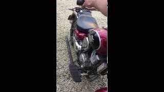 Custom Straight Pipe Exhaust  Daelim Daystar 125VL [upl. by Yerffoeg]