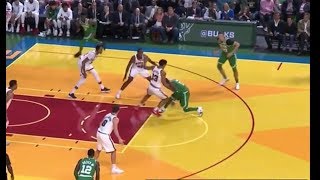 Kyrie Irving break Malcolm Brogdon ankle  Celtics vs buck 10262017 [upl. by Schmeltzer]