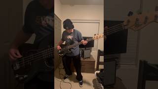 The Red  Chevelle Bass cover guitar basscover bass guitarcover music shorts metal [upl. by Rtoip]