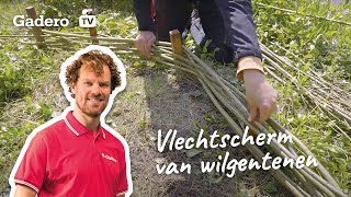 Wilgentenen Vlechtschermen [upl. by Eirrehc]