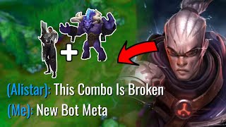 New bot meta synergyLucian amp Alistar combo ENEMY TEAM MELTDOWN [upl. by Inasah]