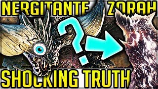 INSANE Nergigante and Zorah Magdaros Story  Monster Hunter World Elder Dragon Migration Theory [upl. by Truscott963]