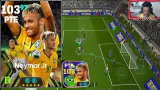 NEYMAR Jr 103 Epico HUMILHANDO nos DRIBLES no eFootball 2025 Mobile [upl. by Theis]