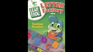 Opening to LeapFrog Letter Factory 2003 DVD [upl. by Asirehc735]