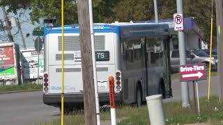 ⁴ᴷ⁶⁰ RideKC amp RideKC MAX Bus at 3Trails Transit Center [upl. by Stephanus140]