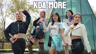 KDA  MORE 1Take Dance Cover by BobaHypeCrew [upl. by Slerahc]