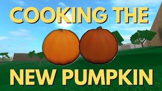 Roblox  Lumber Tycoon 2 Can You Cook The NEW Pumpkins [upl. by Leesen]