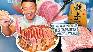 ULTRA RARE Japanese A5 Wagyu PREMIUM Steak amp ULTIMATE Local BBQ Hidden Gem in Tokyo [upl. by Eniluap]