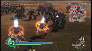 DW Gundam 2 quotTrue Dynasty Warriors Gundamquot In under 2min [upl. by Catarina500]