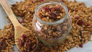 Easy and Healthy Homemade Granola Recipe [upl. by Eresed]