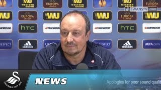 Swansea City Video Rafa Benitez prematch press conference [upl. by Anigar698]