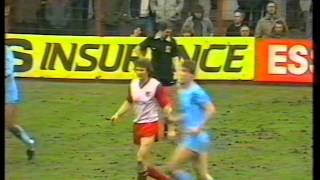 Stoke City v Tottenham Hotspur 198485 Canon League Division 1 Part 1 [upl. by Ytsrik]