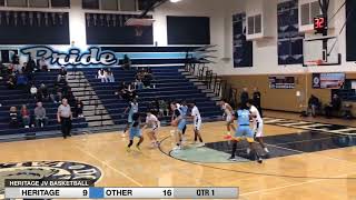 HERITAGE HIGH JV BASKETBALL VS DOUGHERTY VALLEY HIGH [upl. by Leihcar]