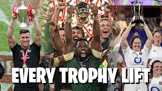 Every World Rugby Trophy lift from 2023 [upl. by Sine]