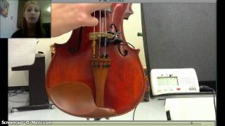 Tuning violin viola cello [upl. by Vaules823]