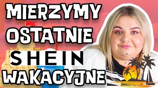 🌅🌅 MIERZYMY OSTATNIE WAKACYJNE ZAMÓWIENIE Z SHEIN I SKLEP PLUS SIZE I MADZIOF [upl. by Einatsed]